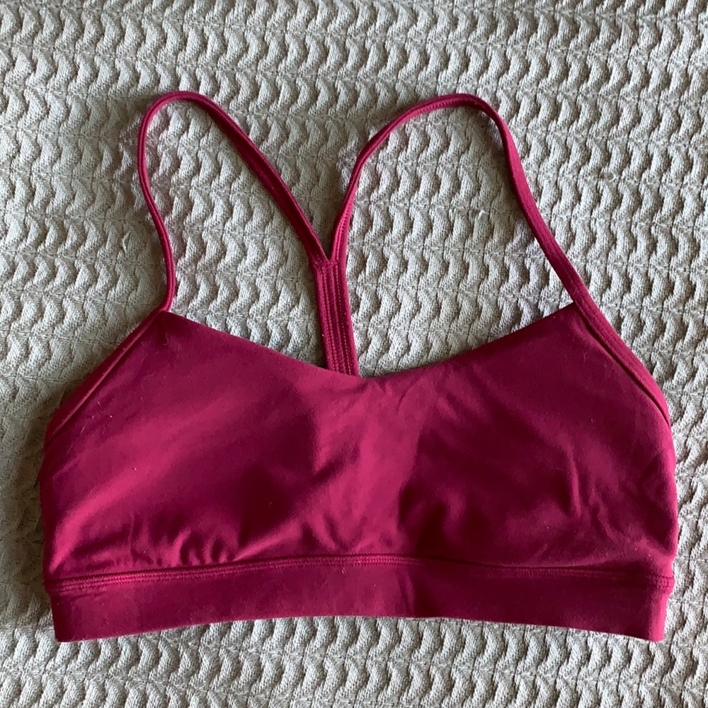 Lululemon flow y bra size 8